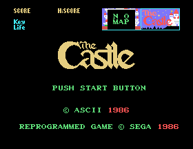 The Castle Title Screen